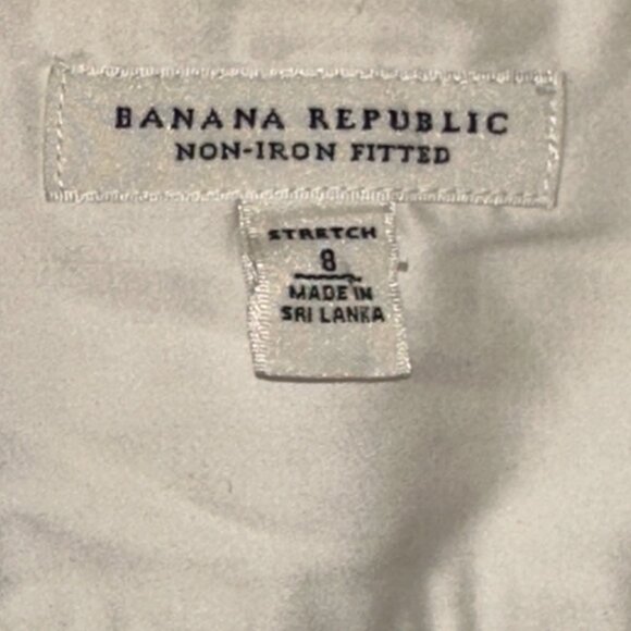 Banana Republic non iron fitted white shirt - Picture 4 of 5